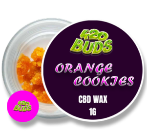 Orange Cookies CBD Wax