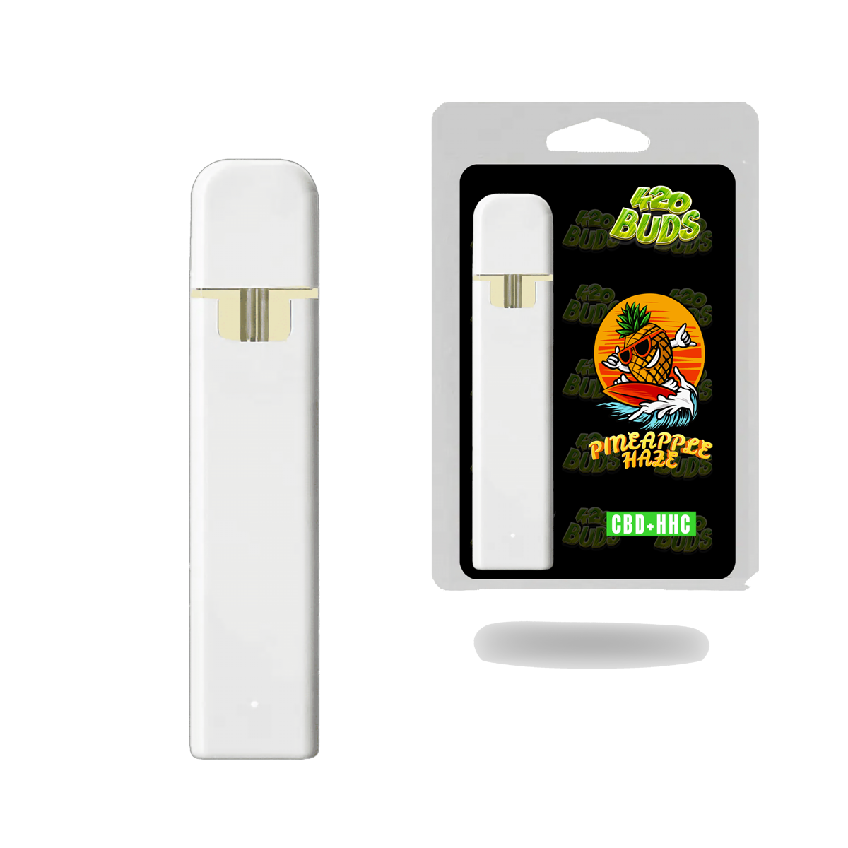 Pineapple Haze CBD vape pen with tropical pineapple flavour