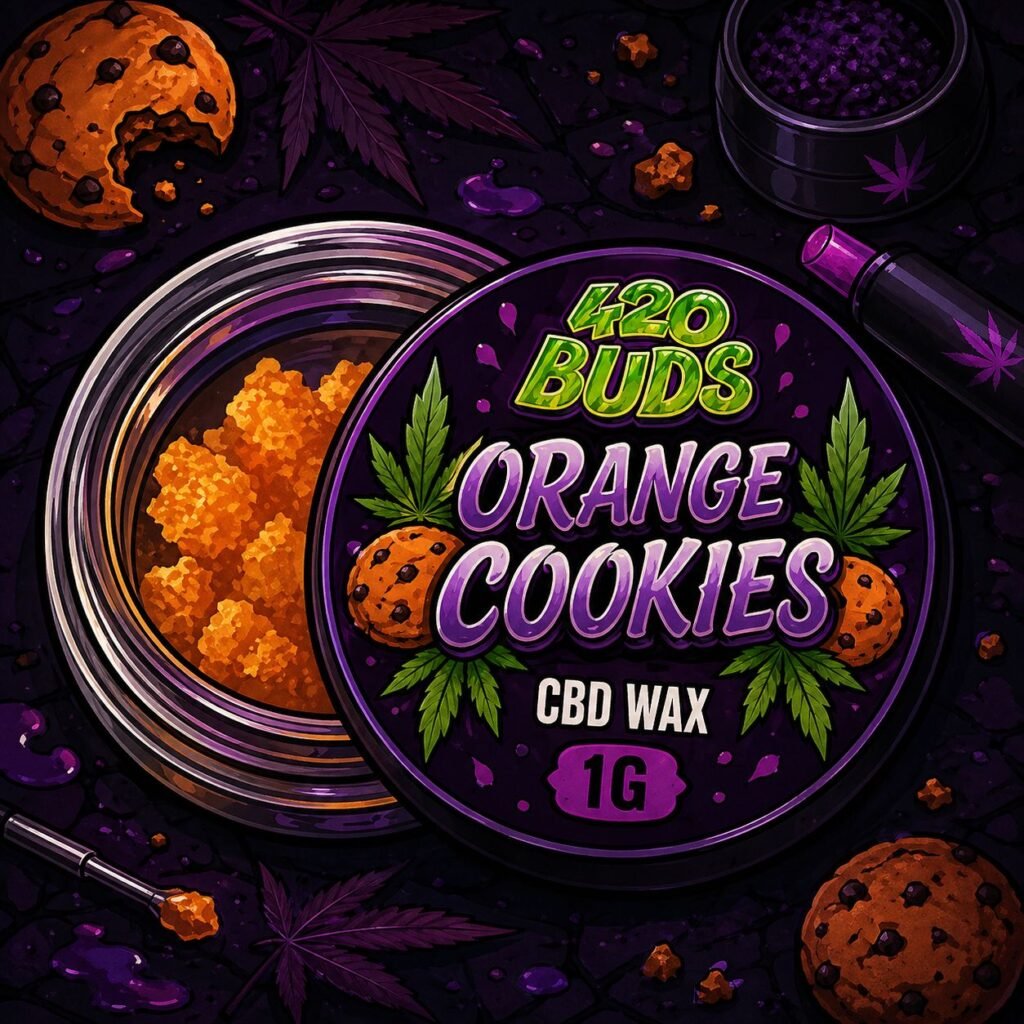420budshop Orange Cokkies Wax Instargram Post