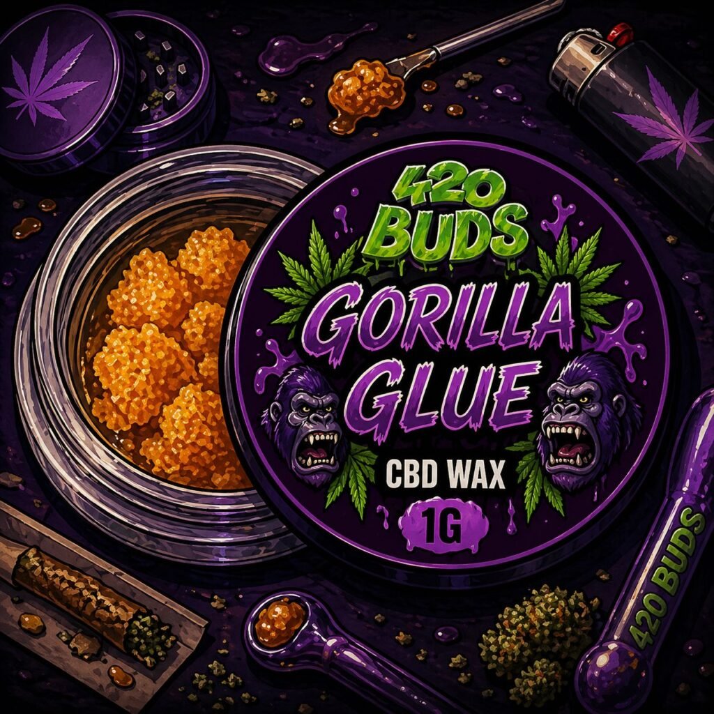 420budshop Gorilla Glue Wax Instargram Post
