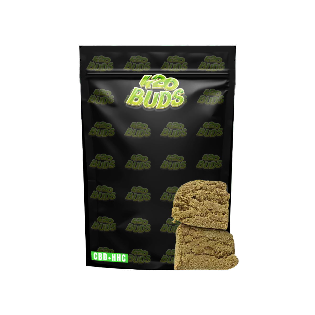 Super Lemon Haze HHC Hash with citrus and earthy tones in soft Polm