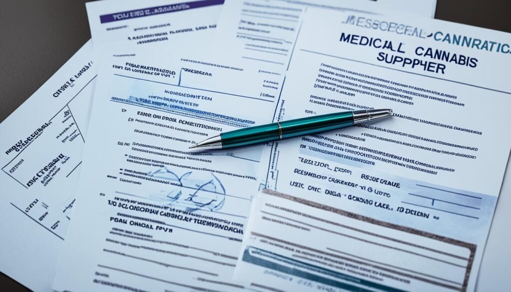 medical cannabis documentation UK