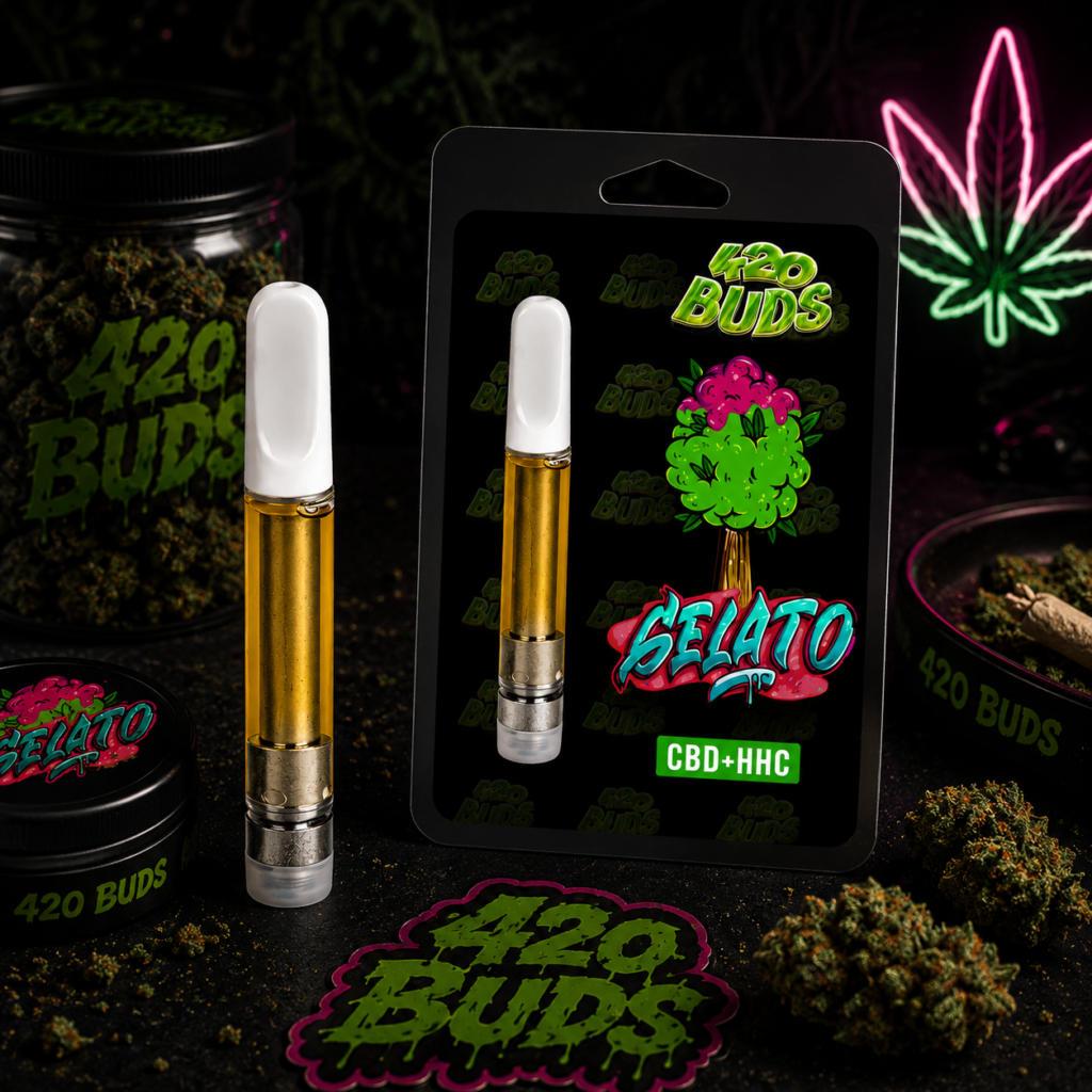 420budshop THC-P Gelato Kartuschen Instargram Post