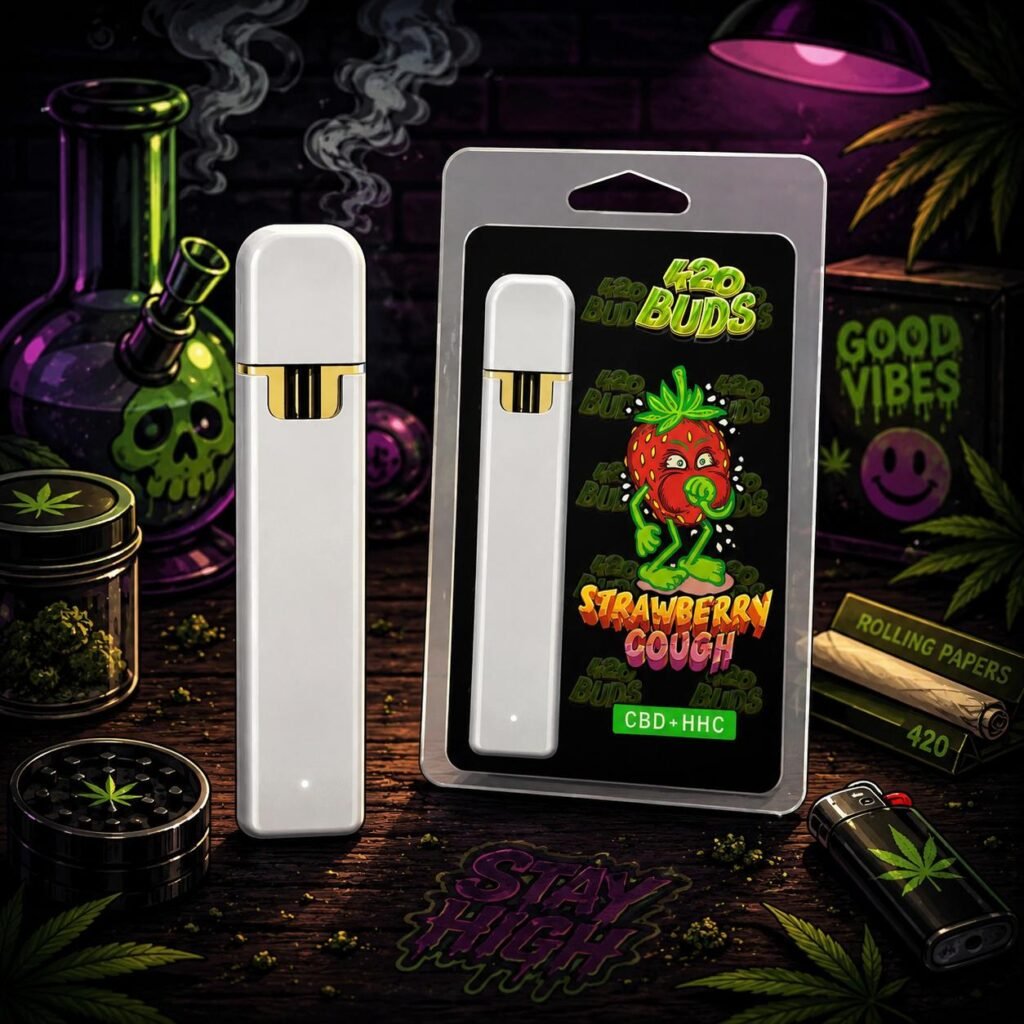 420budshop Strawberry Cough Instargram Post